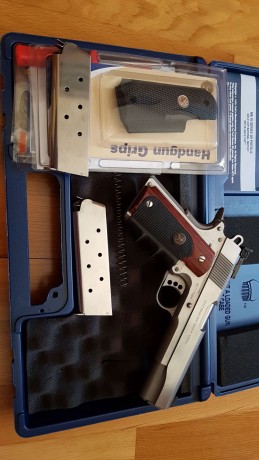 A la venta una COLT GOLD CUP TROPHY calibre 45ACP. Capricho de pistola q ha tirado dos cajas de munición, 02