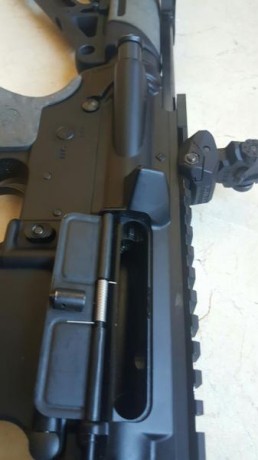 ...Como quiera que no le doy uso pues cuenta sólo con unos 80 disparos, se vende conjunto formado por:

-DPMS 02