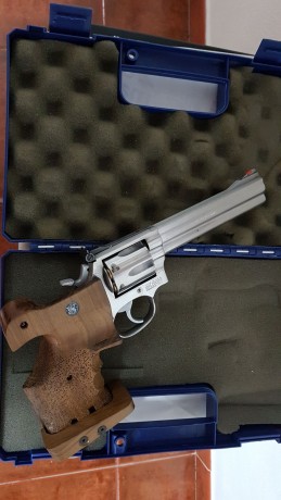 Un compañero de Club vende su revolver S&W 686 en calibre 357 Magnum, evidentemente también puede 11