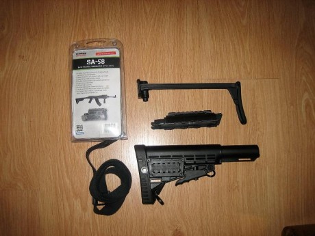 Hola. Vendo este rifle impecable, con muchos accesorios, cargadores de 10 y de 30, bípode original, dos 30