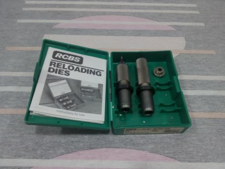 Buenas noches,

VENDIDOS!!!!

Se vende set de DIES marca RCBS para calibre 300 WEATHERBY MAGNUM. Incluye 01