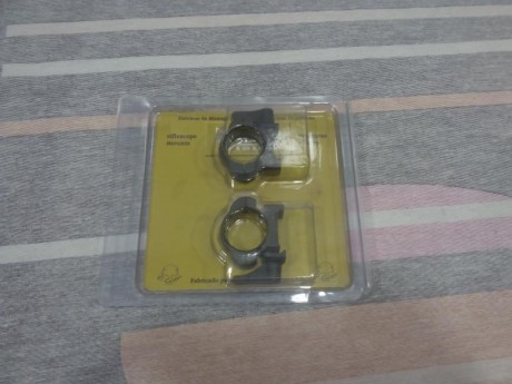 Buenas noches,

 VENDIDAS !!!!

Se venden anillas desmontables de acero BAT VISION para visores con tubo 02