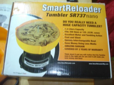 Hola, 

Vendo Tumbler Sportreloader modelo SR737 nano seminuevo, lo vendo por resultarme pequeño para 10