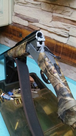 Se vende rifle combinado Billing....marca italiana Fair...cañon de rifke 6'5x55...cañin de escopeta 12/76.
Con 41