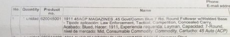 Hola
Pues lo dicho, si os sobra por ahí una teja nueva o de un cargador roto...
Tendria que ser clibre 101