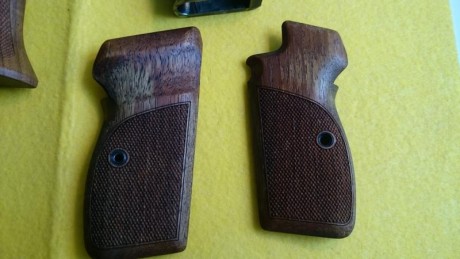   VENDO SWISS ARMS P210 5 LS 9mm PB , "HEAVY FRAME" . TIENE CAÑON DE 6 PULGADAS , ES LA "SUIZA" 62