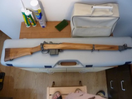  VENDIDO , Rife A.I.A. un Lee Enfield de fabricación moderna hecho en Australia, en calibre 308 muy buen 11