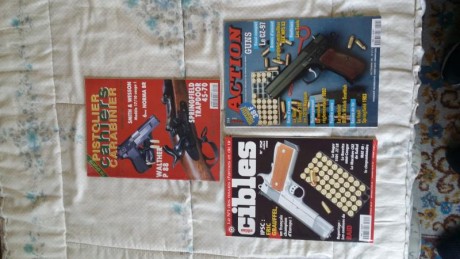 Vendo colección de revista ARMAS 300 números del 1 al 350  140 euros
colección de revista ARMAS Y MUNICIONES 01