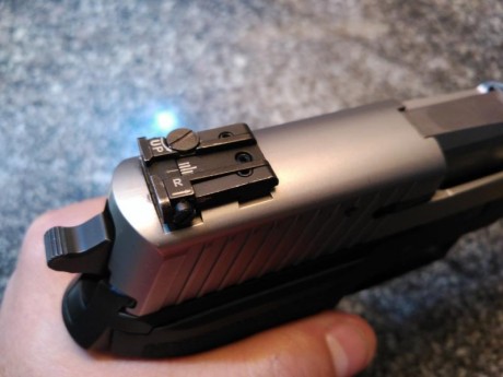 Por cambio de división IPSC vendo mi Sig Sauer P226 S SPORT STOCK.esta semana la vendo por 550€ con portes 10