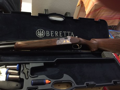 Se vende beretta ultralight de luxe superpuesta calibre 12 cañón 71 cm.

Con 5 chokes.

Selector de tiro.

Nueva 01