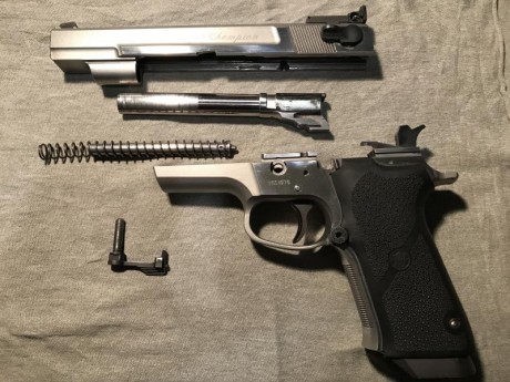 Vendo pistola S&W Target Champion en 9mm, la compre hace un año a un compañero del club de tiro, esta 01