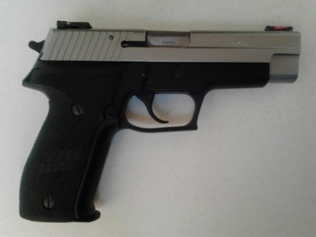Por cambio de división IPSC vendo mi Sig Sauer P226 S SPORT STOCK.esta semana la vendo por 550€ con portes 52