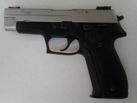 Por cambio de división IPSC vendo mi Sig Sauer P226 S SPORT STOCK.esta semana la vendo por 550€ con portes 51