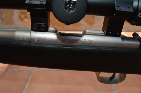 Pongo a la venta mi CZ 452-2E ZKM STYLE completa y lista para mini fclass restricted, fue un modelo de 11