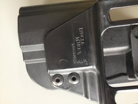 Funda para Walther P-99, marca Uncle Mike s Kydex nivel 2 para cinturón con trabilla. Fabricada con Kydex, 02