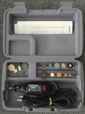 Hola que tal, vendo multi-herramienta marca Dremel, está en perfecto estado, velocidad variable de 10.000 02