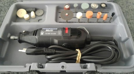 Hola que tal, vendo multi-herramienta marca Dremel, está en perfecto estado, velocidad variable de 10.000 01