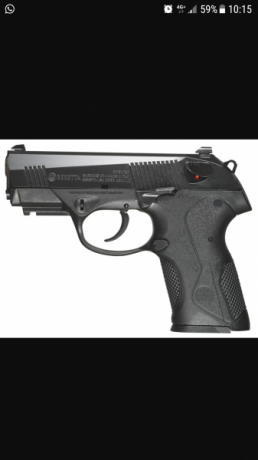 Vendo Beretta Px4 Storm tipo F 9 pb  prácticamente nueva no más de 200 tiros comprada en diciembre 450€ 01