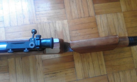 Vendo carabina Haenel, 150 Standard, calibre 22 lr, precio 600 euros mas portes.
El arma se puede ver 12