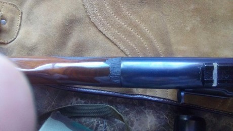 Pongo en venta este rifle Remington 7400 Carbine cal 30-06 sp, con monturas y bases Warne , visor Zenisson 10