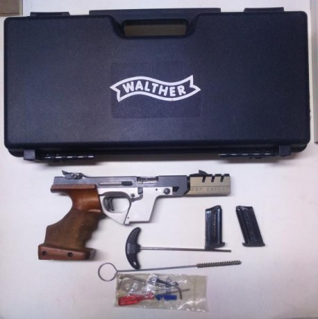  VENDO WALTHER GSP EXPERT , Calibre 22.  PRECIO: 1.050€ . Equilibrada y de gran precisión. Poco uso y 00