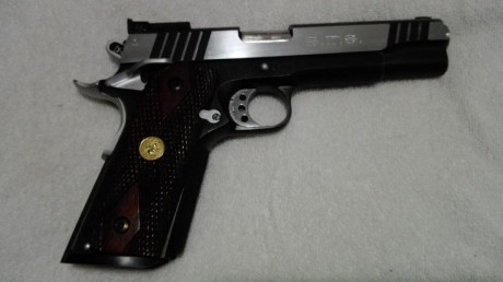 SPS Falcón 9PB 

Vendo en 1050€,  SPS Falcón en calibre 9PB, cañon de 5 pulgadas y mono hilera, solo usada 11
