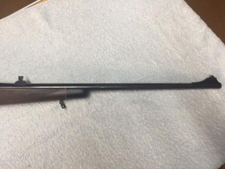 Un compañero me pide ayuda para poner este anuncio.
Vendo Fusil Mauser calibre 300 WM con monturas y anillas 11