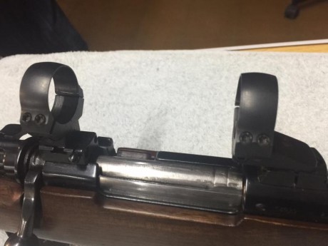 Un compañero me pide ayuda para poner este anuncio.
Vendo Fusil Mauser calibre 300 WM con monturas y anillas 10