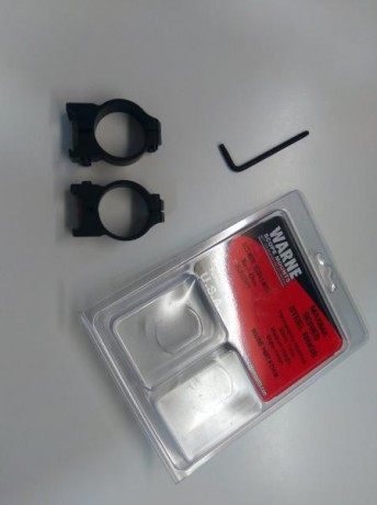 Hola a todos,

vendo juego de anillas WARNE MÁXIMA para tubo de 30mm, altura media.

Precio con envío 00