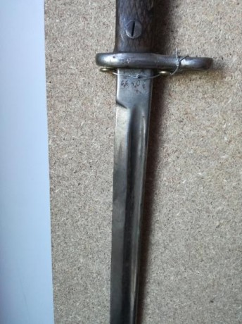 Se vende la bayoneta de la foto.
Es de un mauser oviedo, y es el modelo largo está en buen estado.
No 51