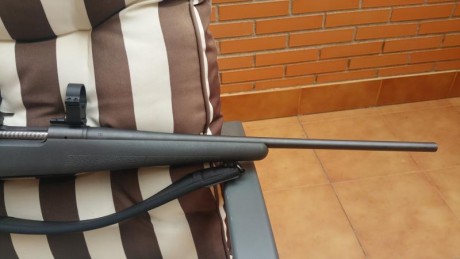 Se venderifle de cerrojo Remington  modelo Seven Youth 243,el más corto y ligero con sólo 2'6kg de peso,es 01
