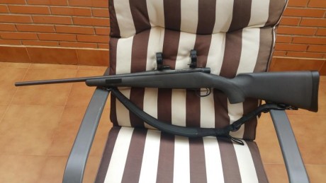 Se venderifle de cerrojo Remington  modelo Seven Youth 243,el más corto y ligero con sólo 2'6kg de peso,es 00
