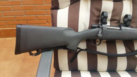Se venderifle de cerrojo Remington  modelo Seven Youth 243,el más corto y ligero con sólo 2'6kg de peso,es 11