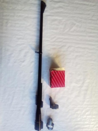 Vendo cañón para Mauser 66 en 6,5x68 con bases y anillas extralargas EAW Appel de 30 mm originales (las 00