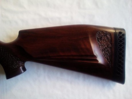 Vendo culata grabada para Máuser 66 calibres magnum. Estado impecable. Grabado muy finos difíciles de 12