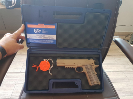 Hola a todos los compañeros,un amigo me pide que le ponga en venta esta pistola,no tendra mas de 100 o 52