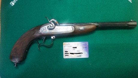 Vendo pistola de avancarga Gastinne Renette de Arsa a estrenar (guiada el 12/4/2017). Me llego cerca del 00