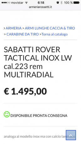 Buenas tardes.
Soy nuevo en el foro, así que ante todo saludaros
Estoy dando vueltas a comprar un rifle 130