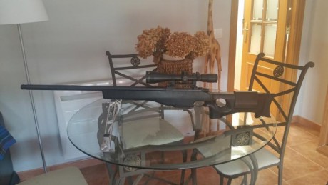 Buenas tardes.
Se vende este fusil con aproximadamente 3500 disparos, en calibre 308 winchester, con 2 00