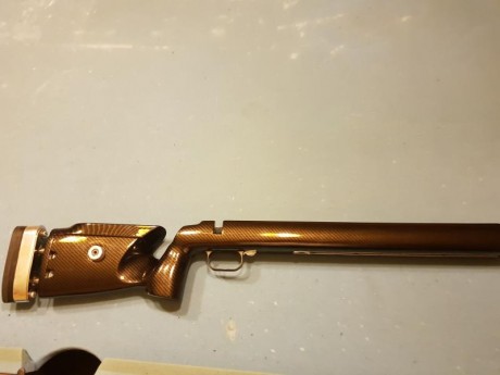 Preciosa culata anchutz con terminacion carbono unica
Para macht 54 / super macht 1813 y 1913. 
Con 2 10