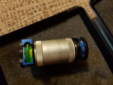 Vendo extraordinario conjunto Whalter compuesto de diopter con regulacion de apertura y tunel centra regulable 00