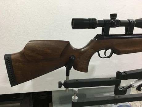 Hola vendo mi Walther LGU de 4.5, esta nueva, solo disparado un par de cajas de balines, lleva instalado 01