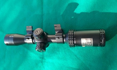   Buenas tardes

Pongo a la venta dos visores Bushnell de la gama AR.

El primero de ellos es un 2-7X32 02