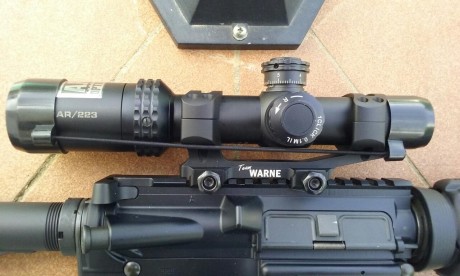   Buenas tardes

Pongo a la venta dos visores Bushnell de la gama AR.

El primero de ellos es un 2-7X32 12