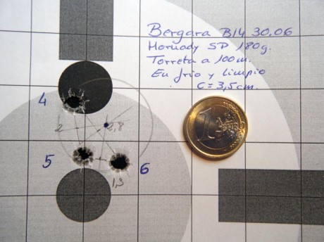 ¿Nos animamos a mostrar blancos de nuestros rifles de caza habituales? Con la munición que habitualmente 161