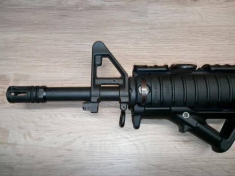 Finalmente no lo vendo.
--Ar15 SOCOM 9mm PB en perfecto estado con unos 250 disparos efectuados.
--Cañón 12