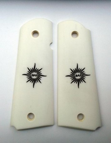 Vendo cachas para pistolas Colt 1911, y todos sus clones, en madera exótica de cocobolo.
-Picadas a 18 00
