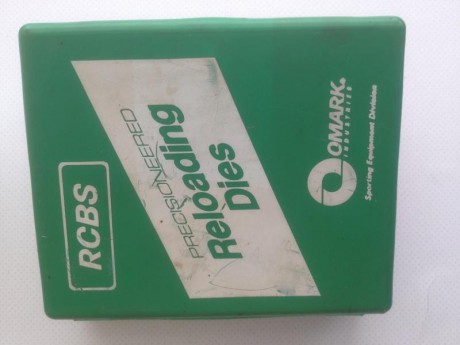 VENDIDO set de 4 DIES RCBS CARBIDE para calibre 45 ACP, TAPER CRIMP + Shell Holder RCBS #3 12