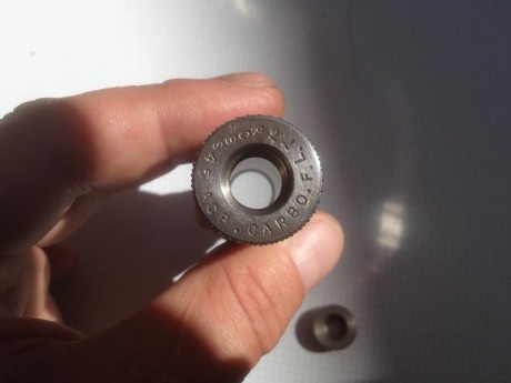 VENDIDO set de 4 DIES RCBS CARBIDE para calibre 45 ACP, TAPER CRIMP + Shell Holder RCBS #3 30