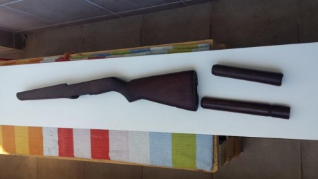 Vendo M1 Garand Springfield armory del año 1945, calibre 30-06, con muchos extras.

Totalmente impecable, 91